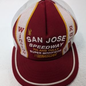 Sold.  Vintage Winston Racing San Jose Speedway Trucker Hat. SOLD